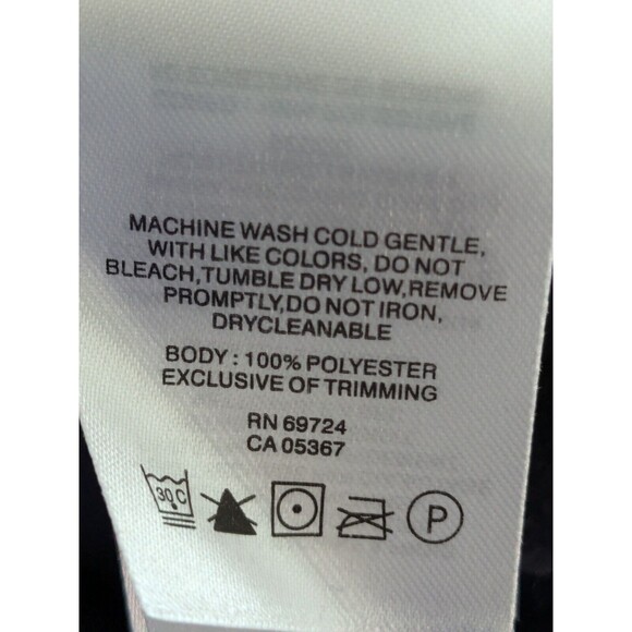 Columbia Full Zip Fleece Vest Women's Medium Black/Dark Gray - Picture 9 of 9